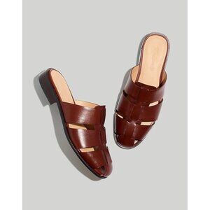 Madewell Brown Leather Flats